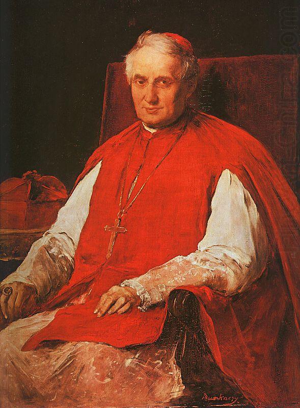 Portrait of Cardinal Lajos Haynald, Mihaly Munkacsy